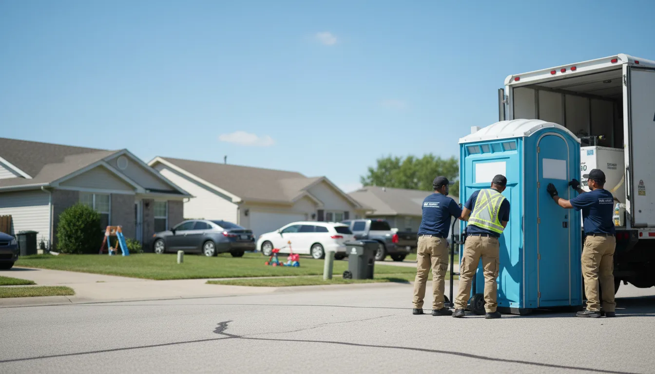 Standard Porta Potty Rentals in Loami, IL near me